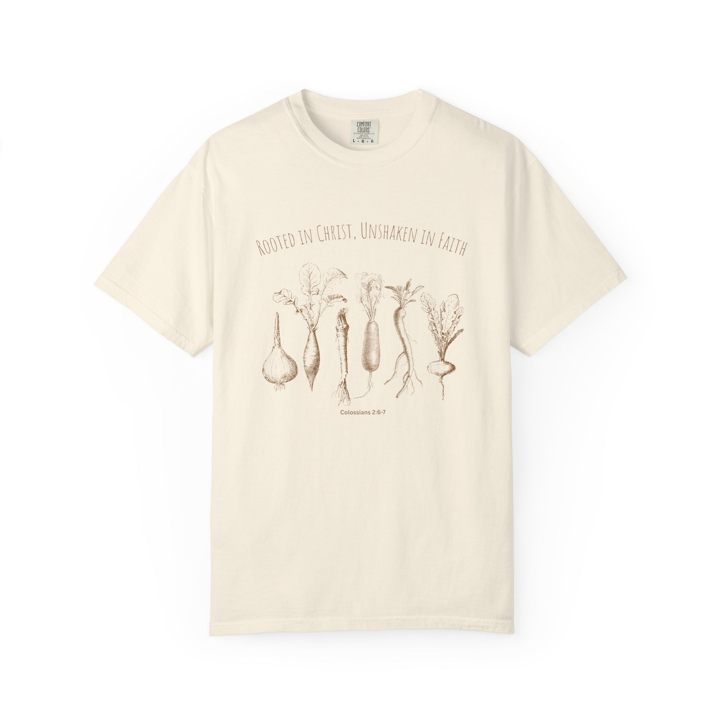 Rooted in Christ Unisex Garment-Dyed T-Shirt