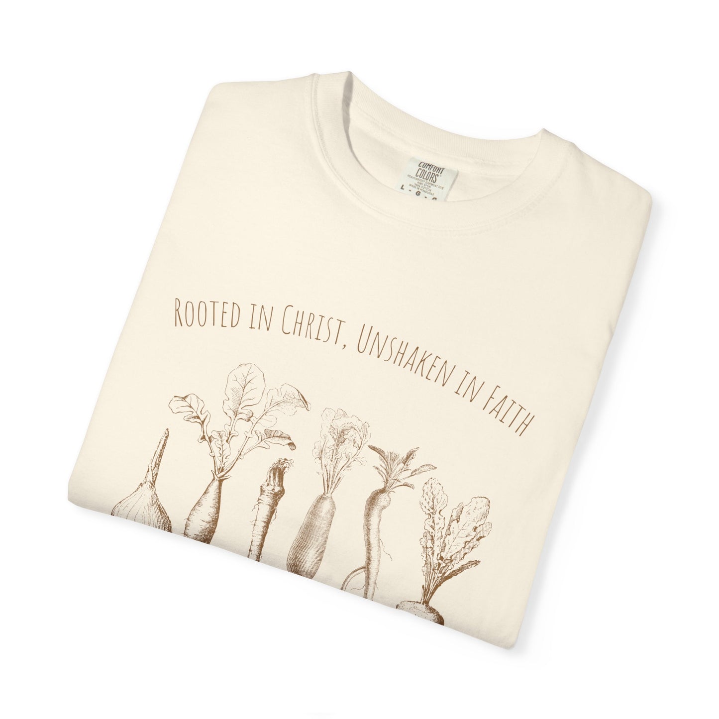 Rooted in Christ Unisex Garment-Dyed T-Shirt